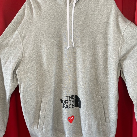 Cdg X The North Face Hoodie Xxl 